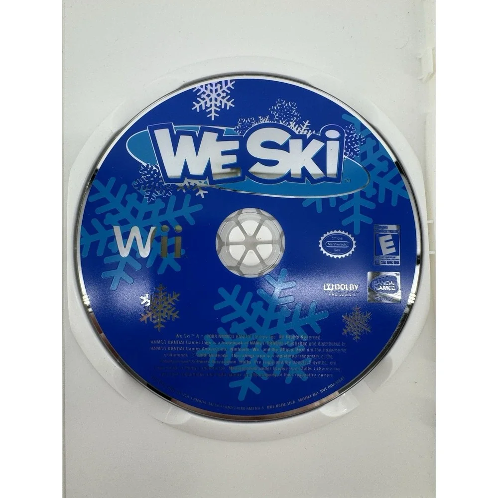 We Ski Nintendo Wii Bandai Namco Games With Manual CIB